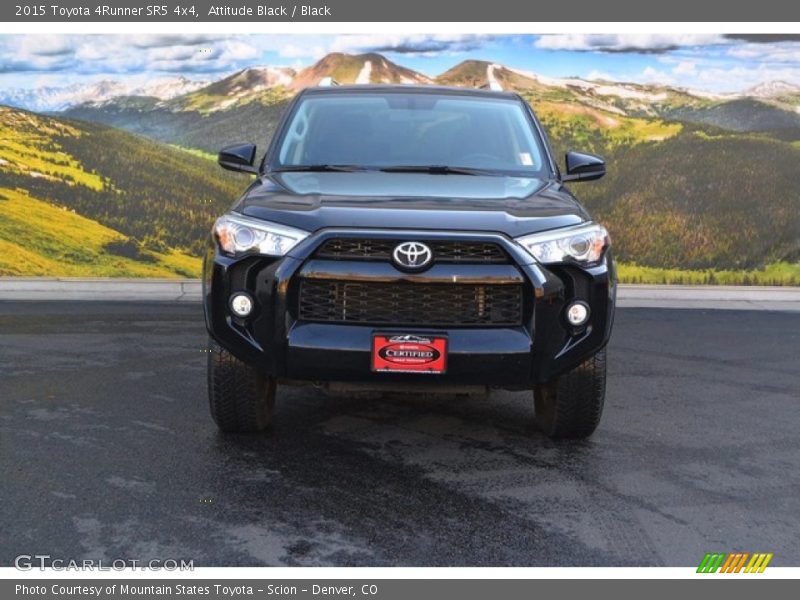 Attitude Black / Black 2015 Toyota 4Runner SR5 4x4