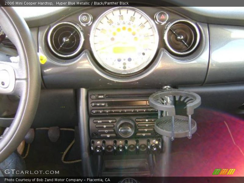 Hyper Blue Metallic / Black/Panther Black 2006 Mini Cooper Hardtop