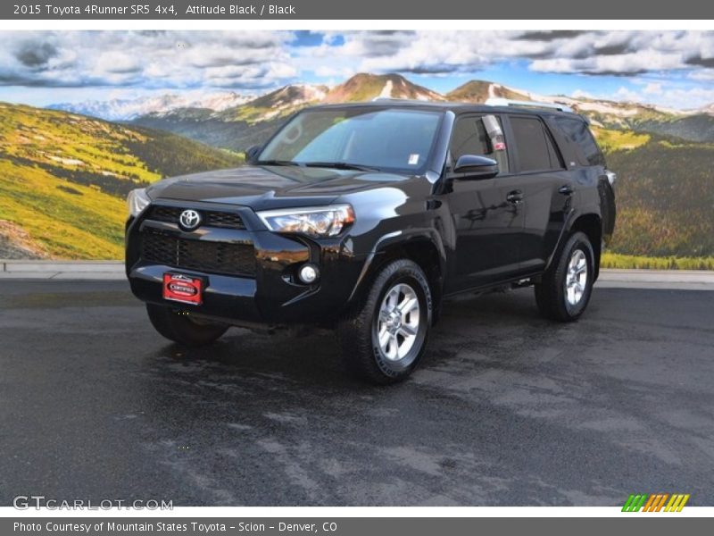 Attitude Black / Black 2015 Toyota 4Runner SR5 4x4