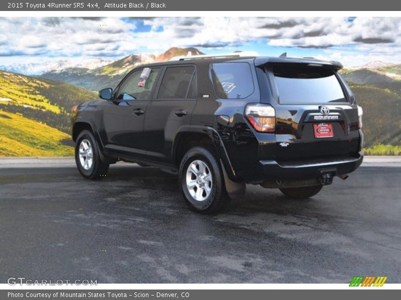 Attitude Black / Black 2015 Toyota 4Runner SR5 4x4