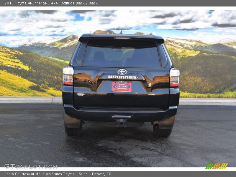 Attitude Black / Black 2015 Toyota 4Runner SR5 4x4