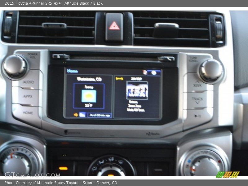 Attitude Black / Black 2015 Toyota 4Runner SR5 4x4