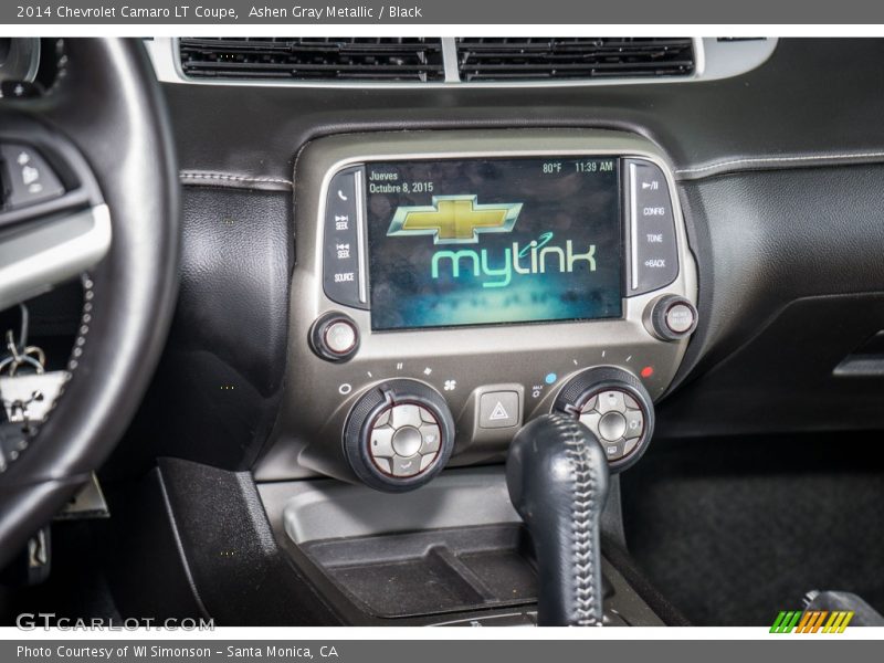 Ashen Gray Metallic / Black 2014 Chevrolet Camaro LT Coupe