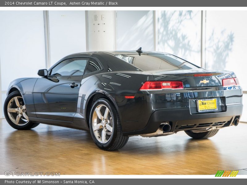 Ashen Gray Metallic / Black 2014 Chevrolet Camaro LT Coupe