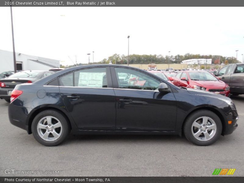 Blue Ray Metallic / Jet Black 2016 Chevrolet Cruze Limited LT