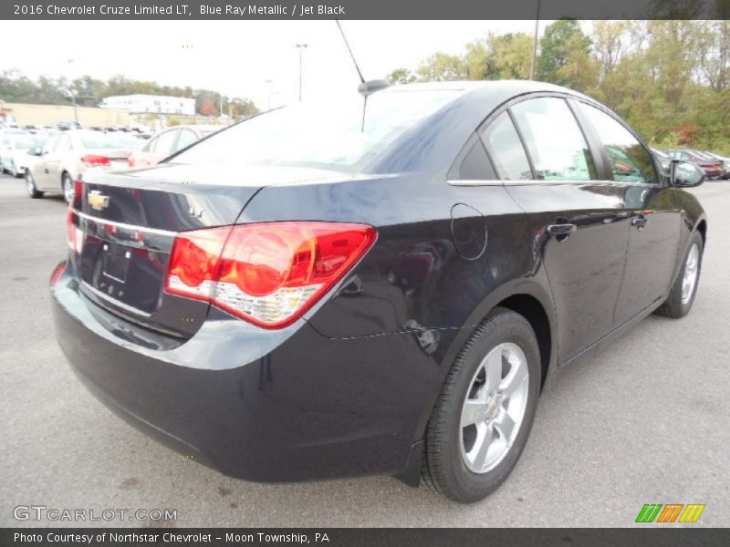 Blue Ray Metallic / Jet Black 2016 Chevrolet Cruze Limited LT