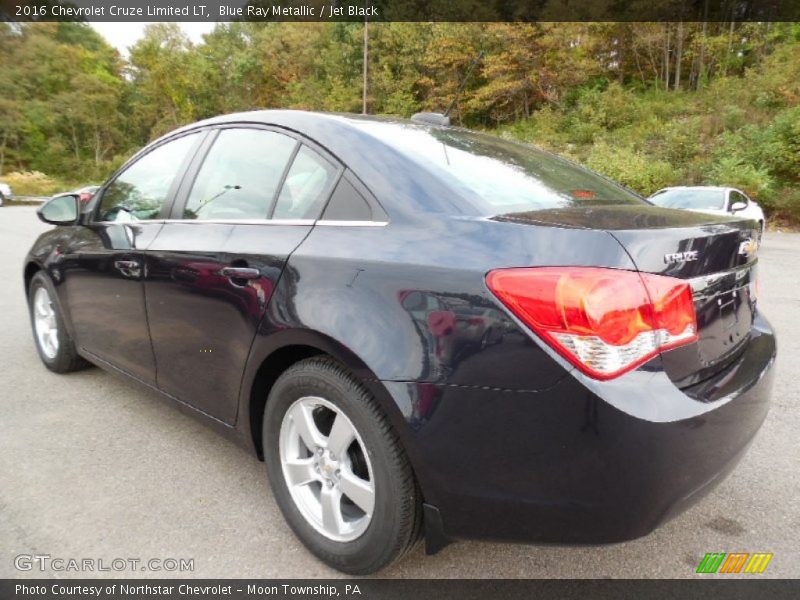 Blue Ray Metallic / Jet Black 2016 Chevrolet Cruze Limited LT
