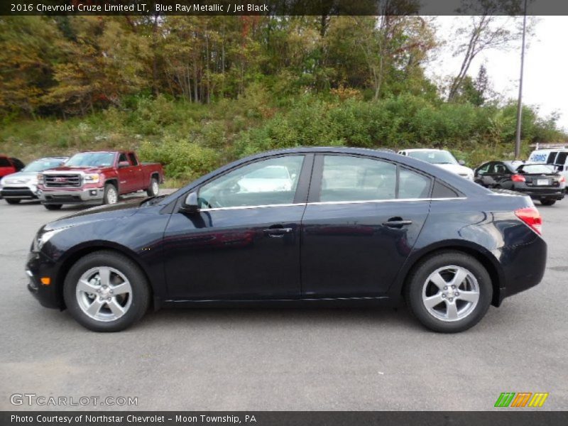 Blue Ray Metallic / Jet Black 2016 Chevrolet Cruze Limited LT