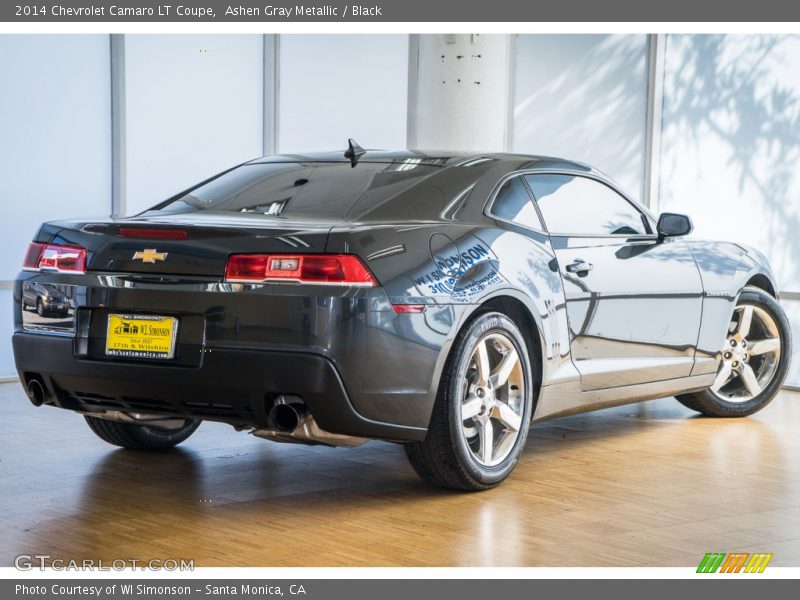 Ashen Gray Metallic / Black 2014 Chevrolet Camaro LT Coupe