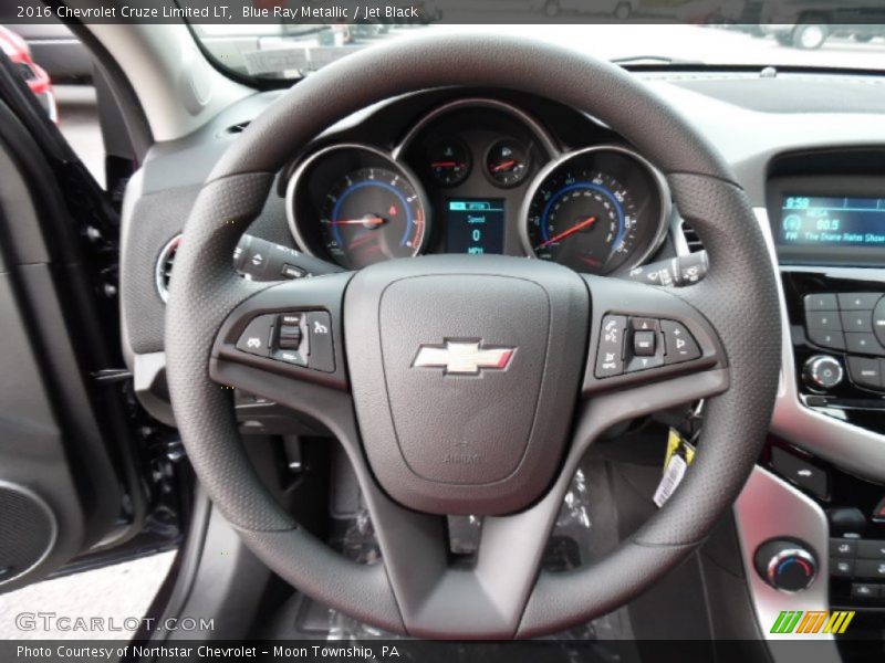 Blue Ray Metallic / Jet Black 2016 Chevrolet Cruze Limited LT