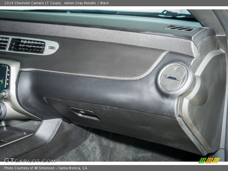 Ashen Gray Metallic / Black 2014 Chevrolet Camaro LT Coupe