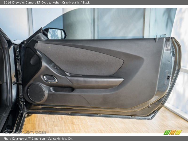 Ashen Gray Metallic / Black 2014 Chevrolet Camaro LT Coupe