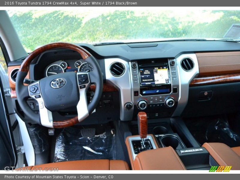Super White / 1794 Black/Brown 2016 Toyota Tundra 1794 CrewMax 4x4