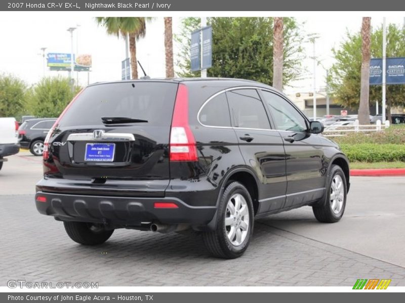 Nighthawk Black Pearl / Ivory 2007 Honda CR-V EX-L