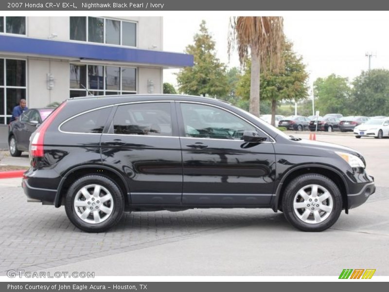 Nighthawk Black Pearl / Ivory 2007 Honda CR-V EX-L