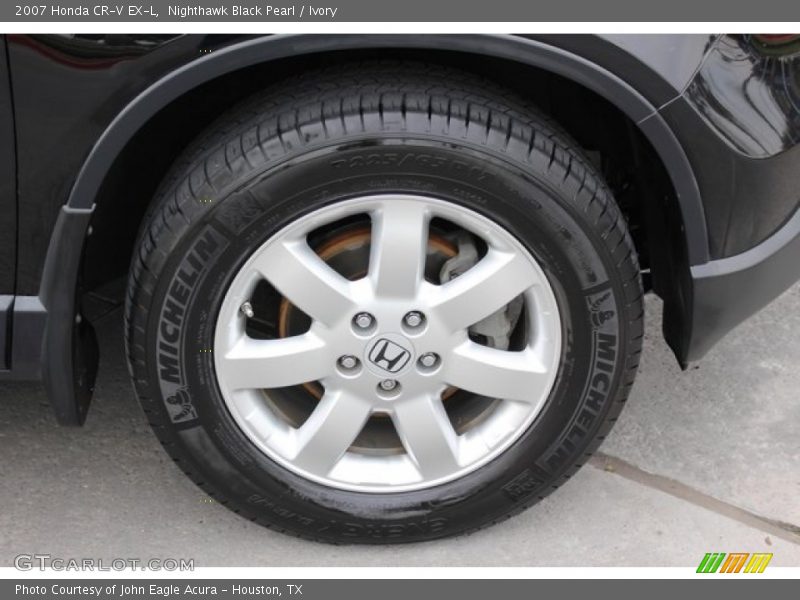 Nighthawk Black Pearl / Ivory 2007 Honda CR-V EX-L