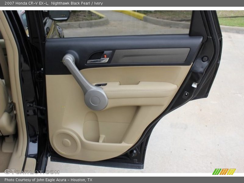 Nighthawk Black Pearl / Ivory 2007 Honda CR-V EX-L