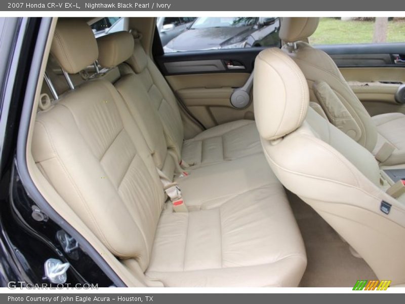 Nighthawk Black Pearl / Ivory 2007 Honda CR-V EX-L
