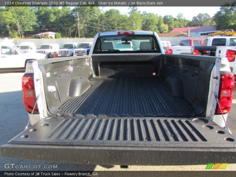 Silver Ice Metallic / Jet Black/Dark Ash 2014 Chevrolet Silverado 1500 WT Regular Cab 4x4