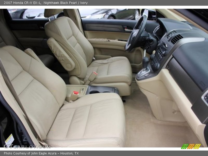 Nighthawk Black Pearl / Ivory 2007 Honda CR-V EX-L
