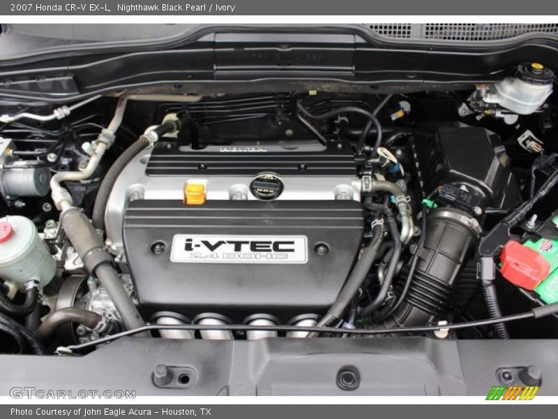 Nighthawk Black Pearl / Ivory 2007 Honda CR-V EX-L