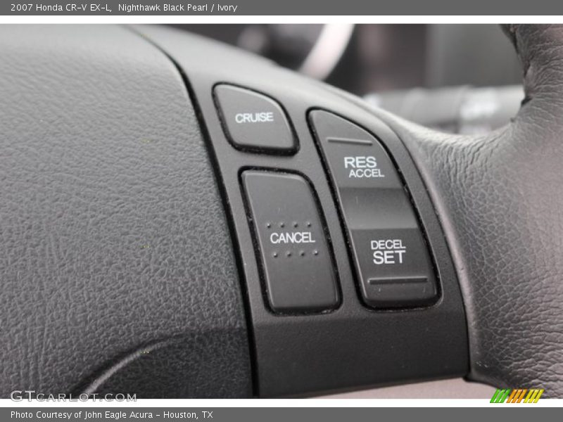 Nighthawk Black Pearl / Ivory 2007 Honda CR-V EX-L