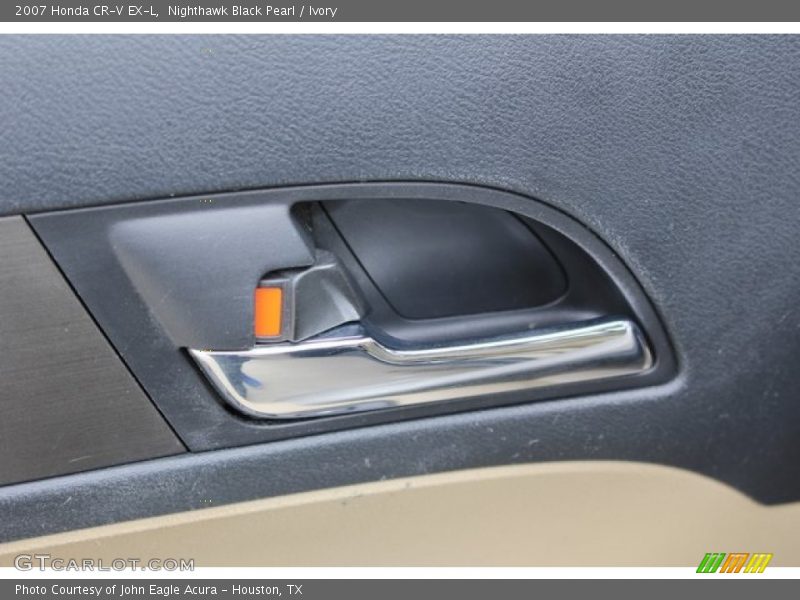 Nighthawk Black Pearl / Ivory 2007 Honda CR-V EX-L
