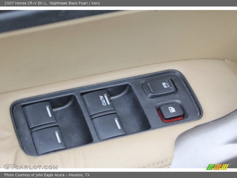 Nighthawk Black Pearl / Ivory 2007 Honda CR-V EX-L
