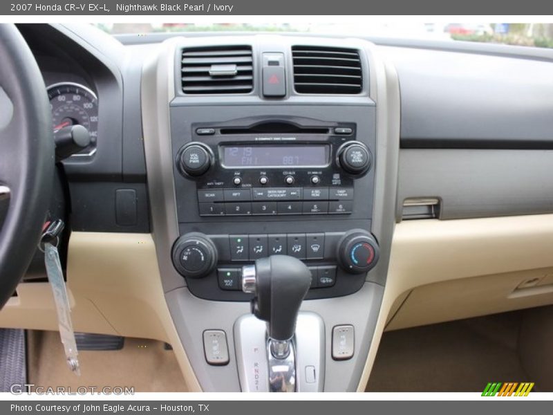 Nighthawk Black Pearl / Ivory 2007 Honda CR-V EX-L