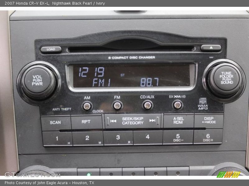 Nighthawk Black Pearl / Ivory 2007 Honda CR-V EX-L