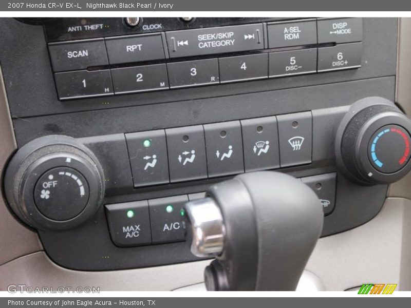 Nighthawk Black Pearl / Ivory 2007 Honda CR-V EX-L