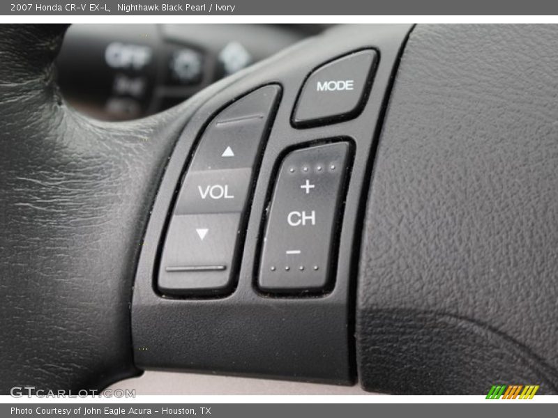 Nighthawk Black Pearl / Ivory 2007 Honda CR-V EX-L