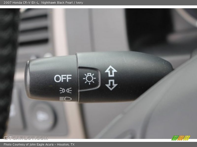 Nighthawk Black Pearl / Ivory 2007 Honda CR-V EX-L