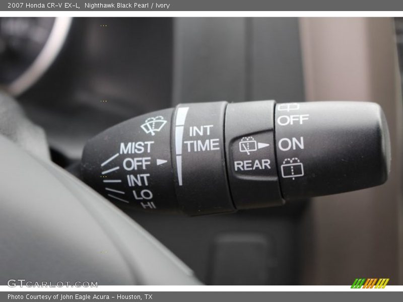 Nighthawk Black Pearl / Ivory 2007 Honda CR-V EX-L