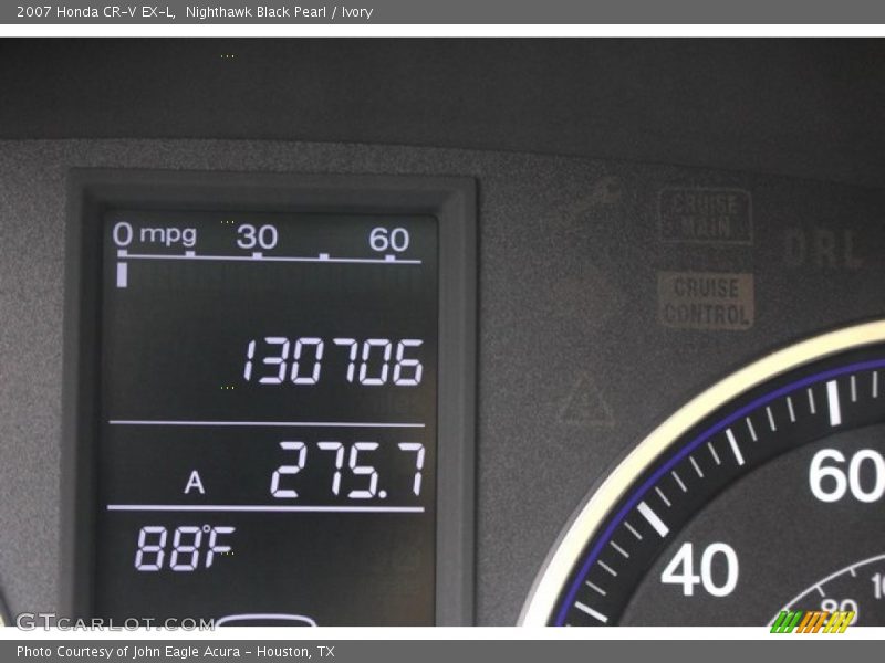 Nighthawk Black Pearl / Ivory 2007 Honda CR-V EX-L