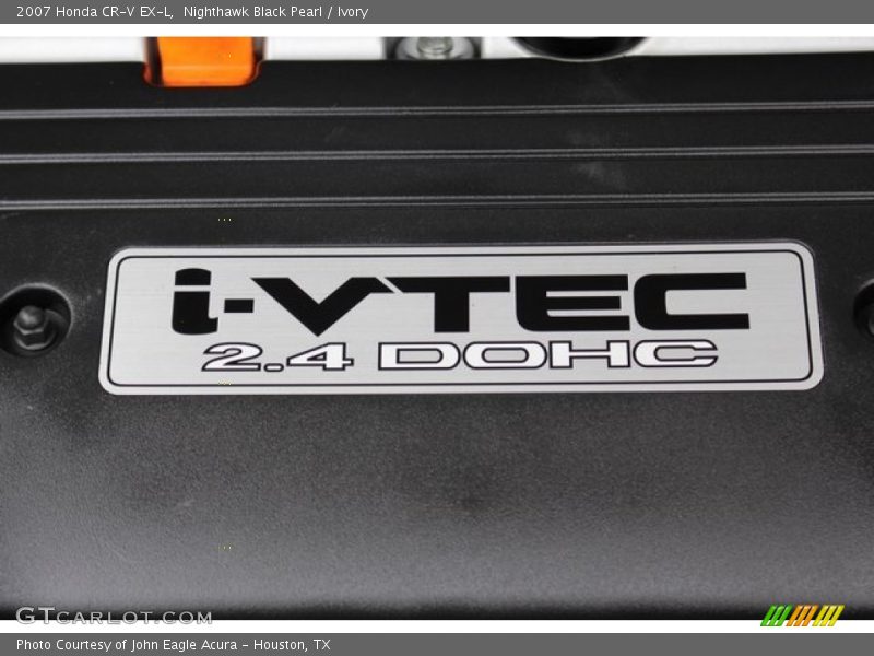 Nighthawk Black Pearl / Ivory 2007 Honda CR-V EX-L