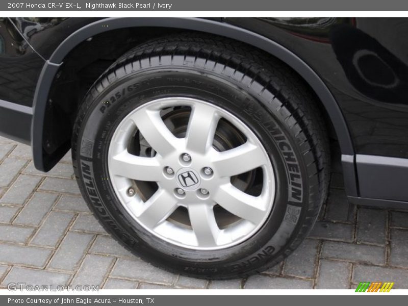 Nighthawk Black Pearl / Ivory 2007 Honda CR-V EX-L