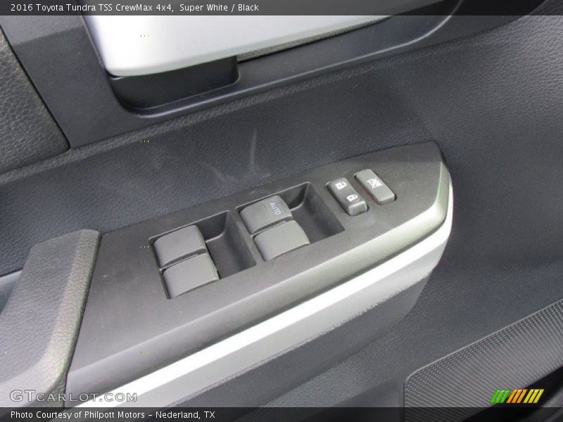 Super White / Black 2016 Toyota Tundra TSS CrewMax 4x4