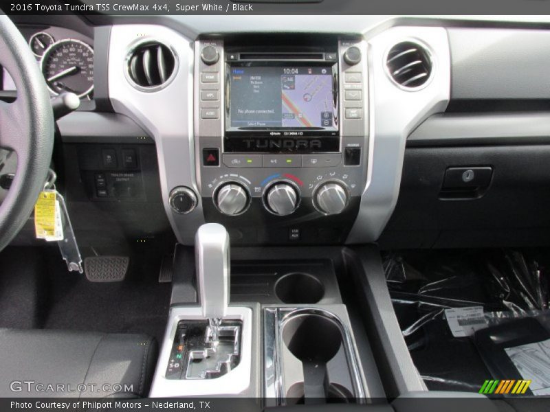 Super White / Black 2016 Toyota Tundra TSS CrewMax 4x4