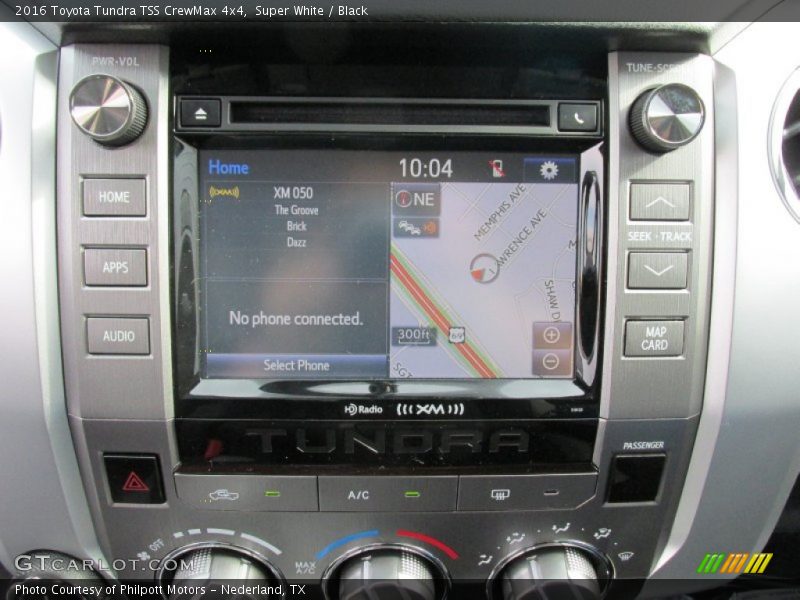 Super White / Black 2016 Toyota Tundra TSS CrewMax 4x4