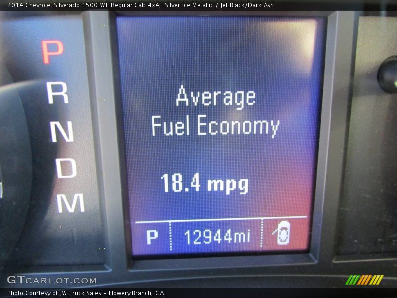 Silver Ice Metallic / Jet Black/Dark Ash 2014 Chevrolet Silverado 1500 WT Regular Cab 4x4