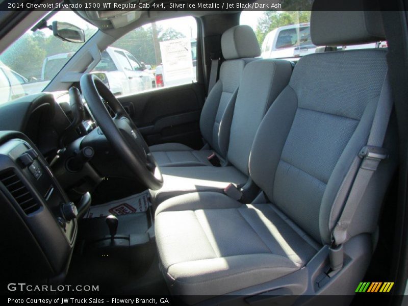 Silver Ice Metallic / Jet Black/Dark Ash 2014 Chevrolet Silverado 1500 WT Regular Cab 4x4