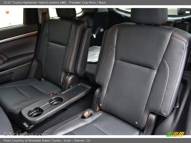Predawn Gray Mica / Black 2015 Toyota Highlander Hybrid Limited AWD