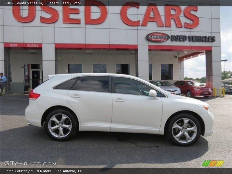 Blizzard Pearl / Ivory 2009 Toyota Venza I4