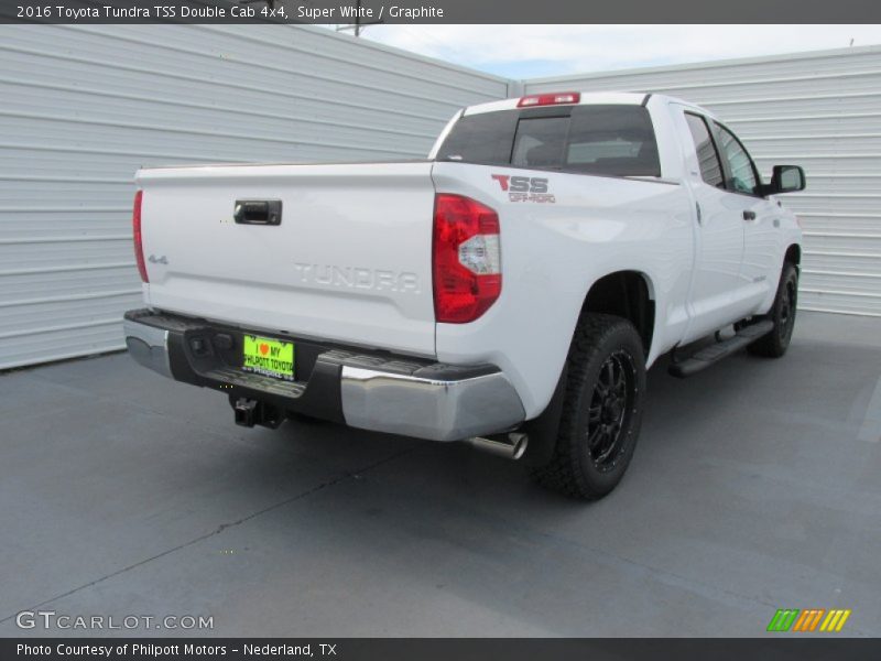 Super White / Graphite 2016 Toyota Tundra TSS Double Cab 4x4
