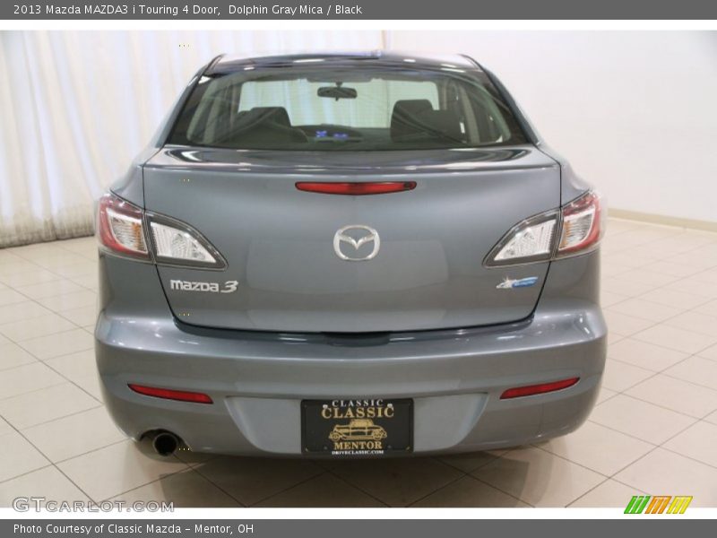 Dolphin Gray Mica / Black 2013 Mazda MAZDA3 i Touring 4 Door
