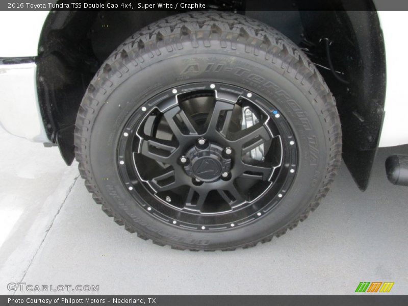 Super White / Graphite 2016 Toyota Tundra TSS Double Cab 4x4