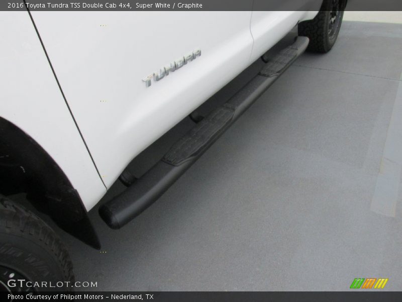 Super White / Graphite 2016 Toyota Tundra TSS Double Cab 4x4