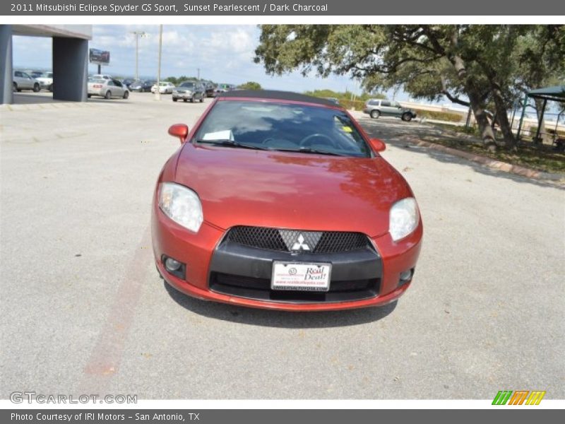 Sunset Pearlescent / Dark Charcoal 2011 Mitsubishi Eclipse Spyder GS Sport