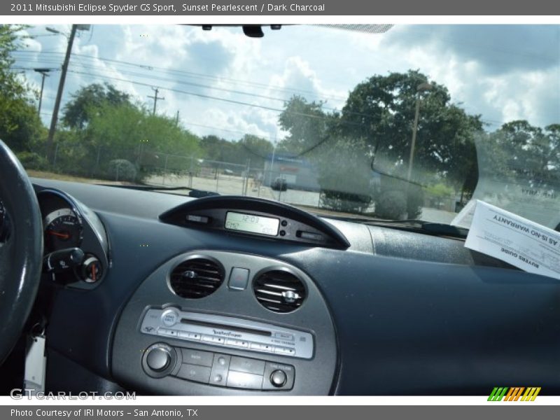Sunset Pearlescent / Dark Charcoal 2011 Mitsubishi Eclipse Spyder GS Sport